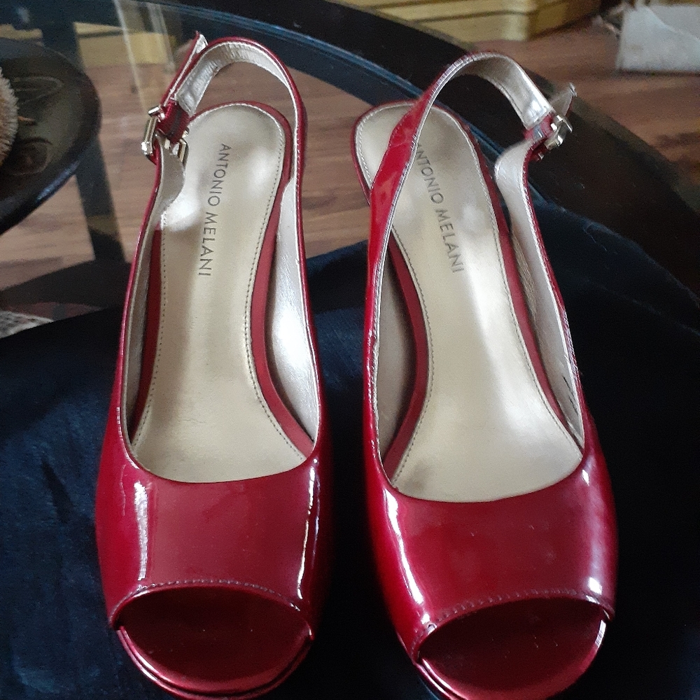 Ladies Open Toe Antonio Melani Heels